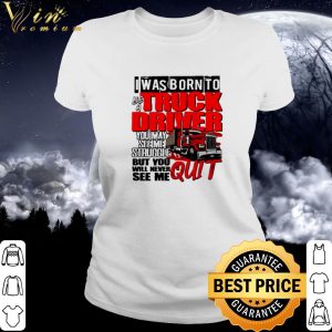 Pretty I was born to be a truck driver you may see me struggle shirt 2