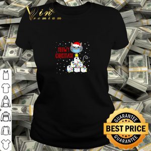 Best Meowy Christmask Cat face mark toilet paper Christmas shirt 1