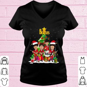 Original The Beatles Santa Claus Tree Christmas shirt 1