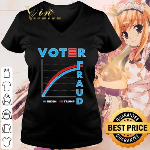 Top Voter fraud biden trump us presidential election 2020 shirt