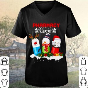 Cool Pharmacy Crew Christmas Pills Snowman shirt 1