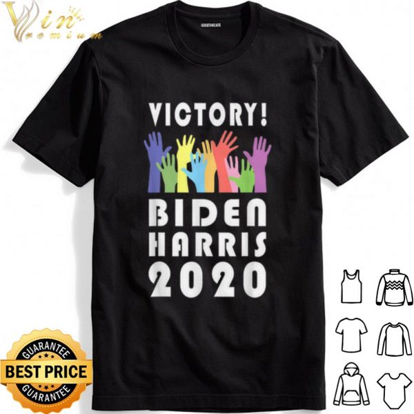 LGBT hand Victory Biden Harris 2020 shirt