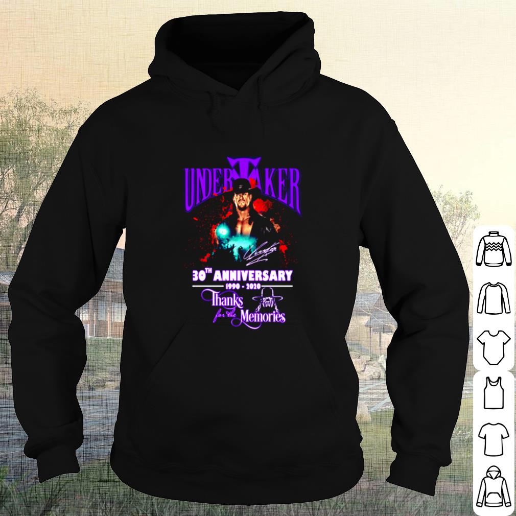 Cool Undertaker 30th Anniversary 1990 2020 thank for the memories signature shirt 7cb5adb3 cool undertaker 30th anniversary 1990 2020 thank for the memories signature shirt 4 - Cool Undertaker 30th Anniversary 1990 2020 thank for the memories signature shirt