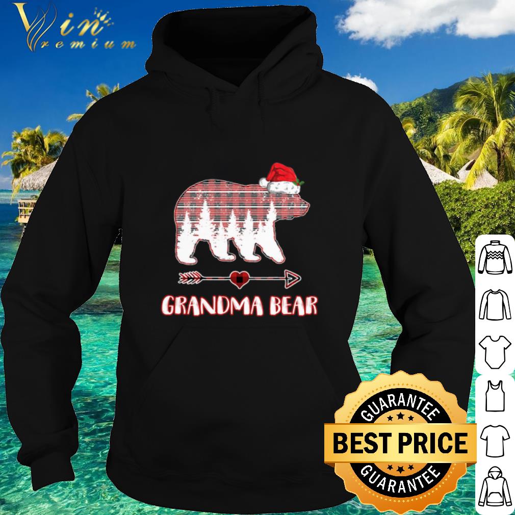 7cc17767 best grandma bear pajama red plaid buffalo hat christmas shirt 4 - Best Grandma Bear Pajama Red Plaid Buffalo Hat Christmas shirt