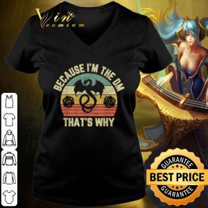 Pretty Because I'm The DM That's why Dragon Vintage shirt 2