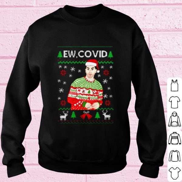 Top David Rose ew Covid Christmas shirt