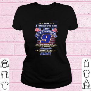 Top I am a winner’s fan I say God bless America I drink beer eat mean shirt 1