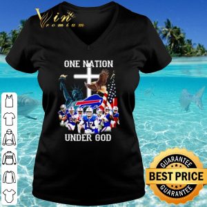 Top Buffalo Bills one nation under God shirt 2