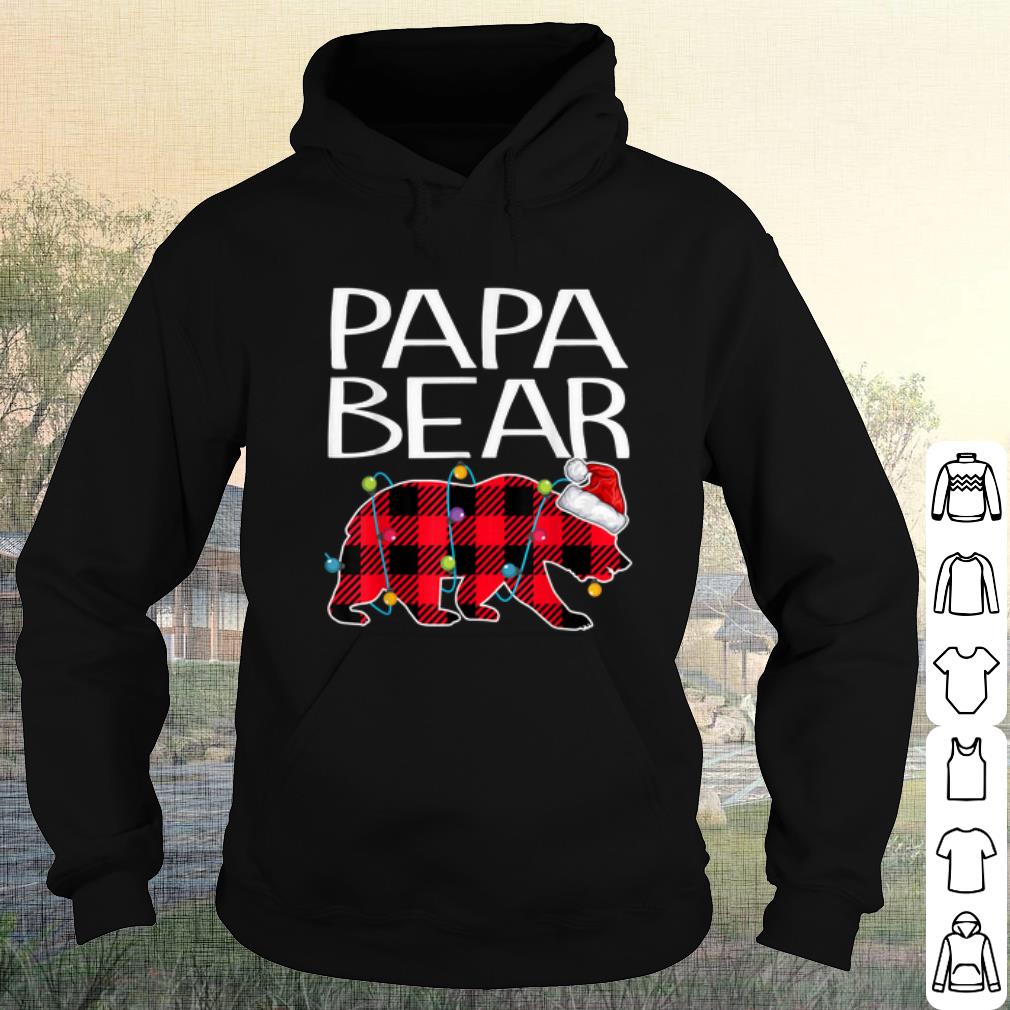 9c567d70 nice papa bear christmas pajama shirt 4 - Nice Papa Bear Christmas Pajama shirt