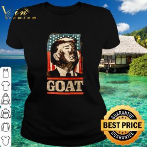 Top American flag Trump goat shirt 1
