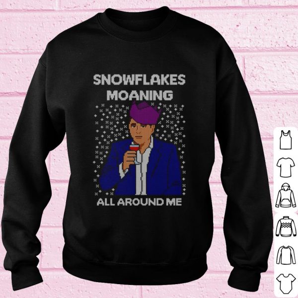 Official Piers Morgan snowflakes moaning all around me Christmas shirt