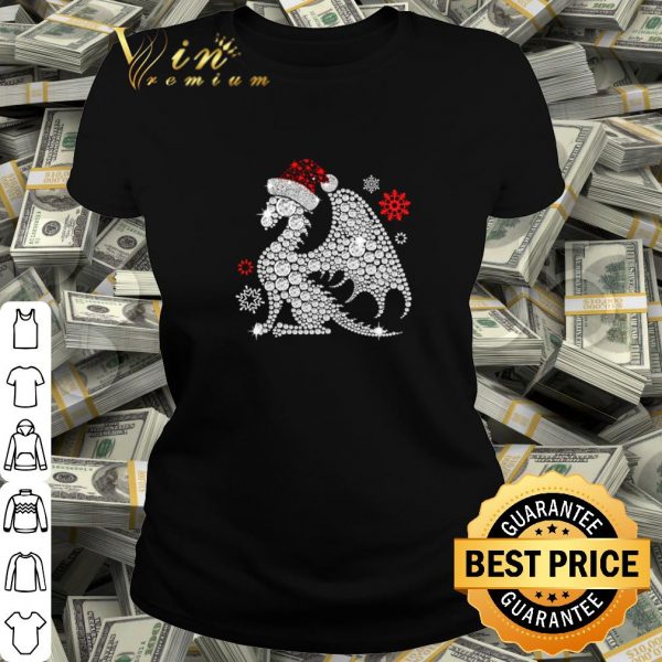 Cool Hat Santa Dragon Diamond Christmas shirt