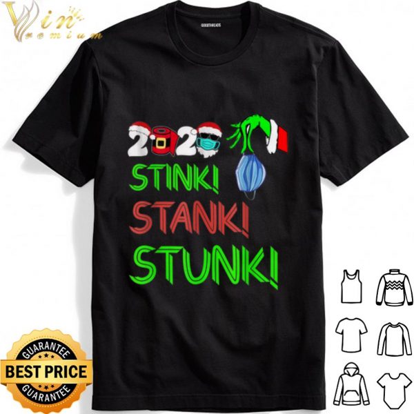 The Grinch 2020 Stink Stank Stunk Christmas shirt