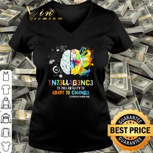 Cool Brain 1N73LL1G3NC3 15 7H3 4B1L17Y 50 shirt 2