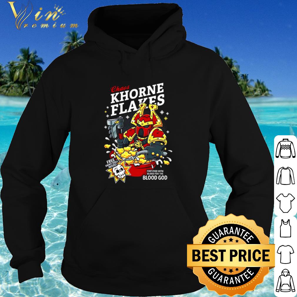 a4f1300c nice chaos khorne flakes free enmy skull inside christmas shirt 4 - Nice Chaos Khorne Flakes free enmy skull inside Christmas shirt