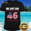 Original I am politically incorrect I say merry Christmas God bless America shirt