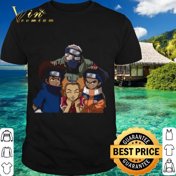 Top The Boondocks Team 7 in Naruto shirt
