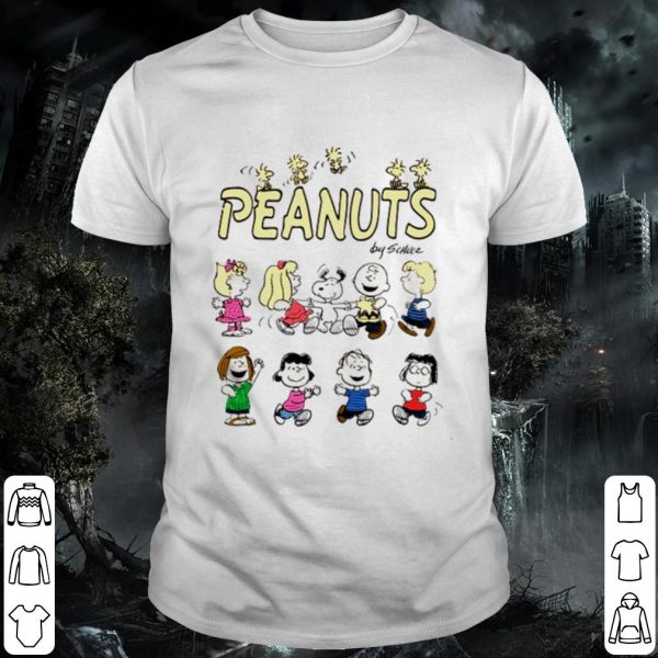 Cool Peanuts by schulz characters dabbing shirt