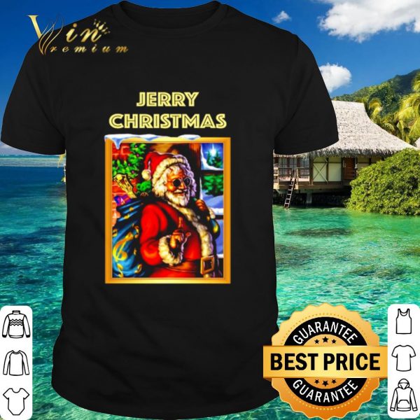 Cool Santa Jerry Garcia Christmas shirt