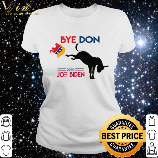Official Bye don Trump welcome Joe Biden shirt