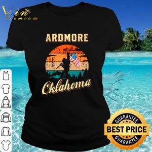 Top Bigfoot Ardmore Oklahoma American flag Vintage shirt 1