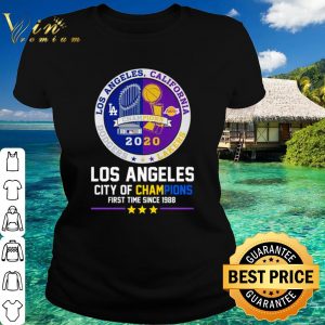 Official Los Angeles California City of Champions first the since 1988 shirt 1