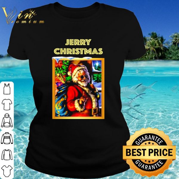 Top Santa Jerry Garcia Christmas shirt