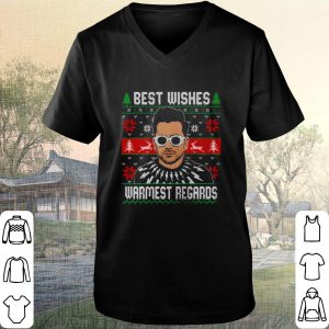 Pretty David Rose best wishes warmest regards ugly Christmas shirt 1