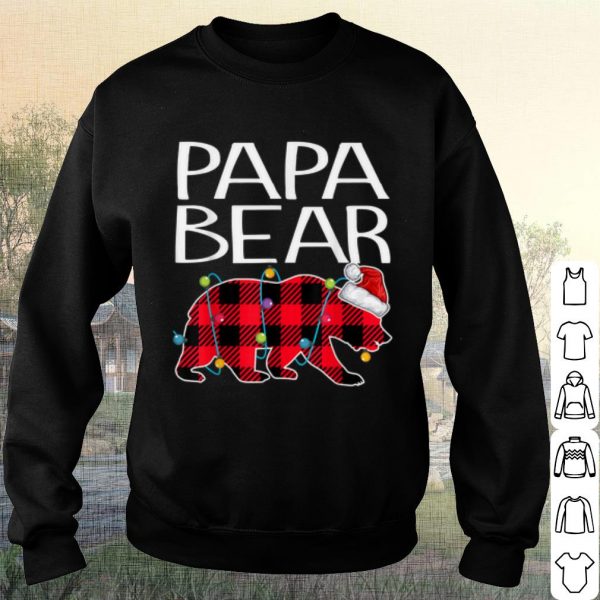 Nice Papa Bear Christmas Pajama shirt