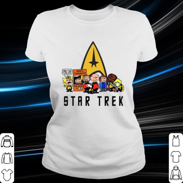 Original Snoopy Charlie Star Trek shirt