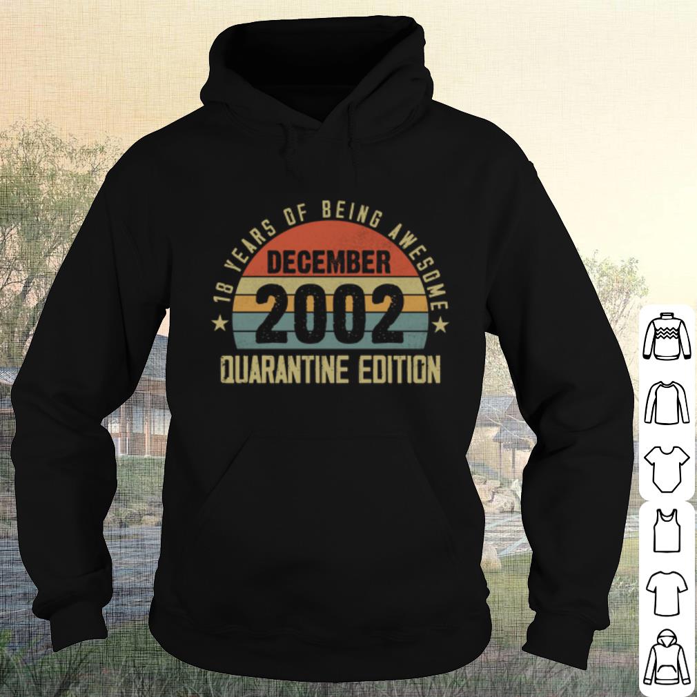 Official 18 years of being awesome december 2002 quarentine editon vintage shirt c9c9e707 official 18 years of being awesome december 2002 quarentine editon vintage shirt 4 - Official 18 years of being awesome december 2002 quarentine editon vintage shirt