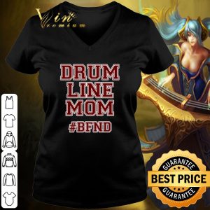 Pretty Drumline Mom Red word shirt 2