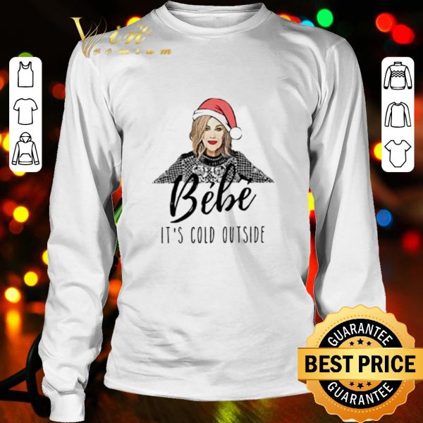 Premium Alexis Rose Bebe it's cold outside Christmas shirt