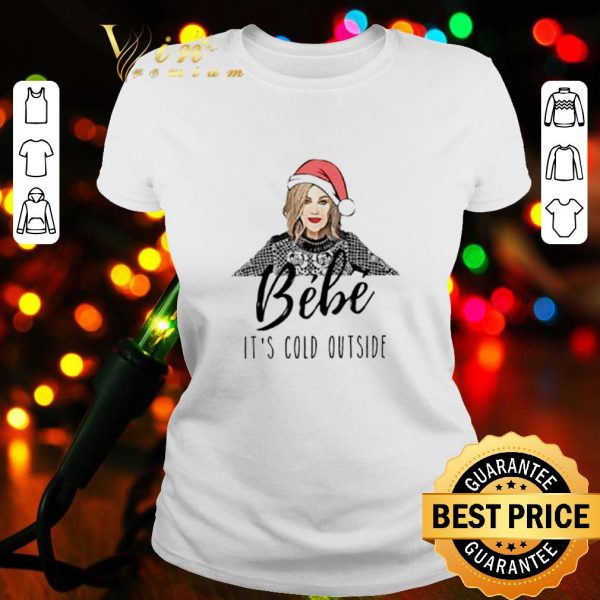 Premium Alexis Rose Bebe it's cold outside Christmas shirt