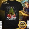 Pretty Santa claus there's some Ho Ho Hoes in this house shirt