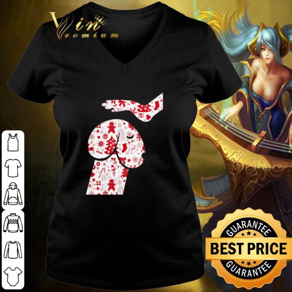 Original Dirty mind dog or dick penis dog like Christmas shirt