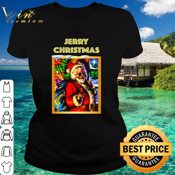 Cool Santa Jerry Garcia Christmas shirt
