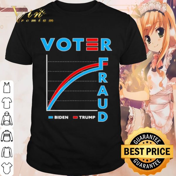 Top Voter fraud biden trump us presidential election 2020 shirt