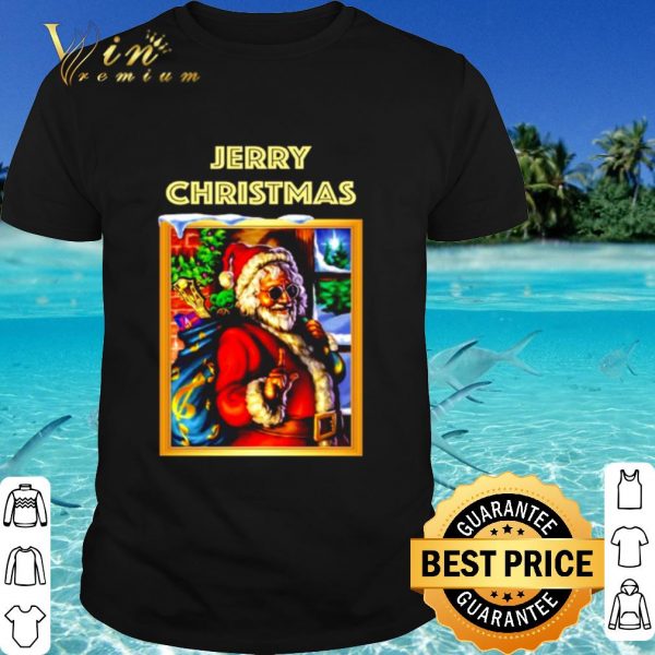 Top Santa Jerry Garcia Christmas shirt