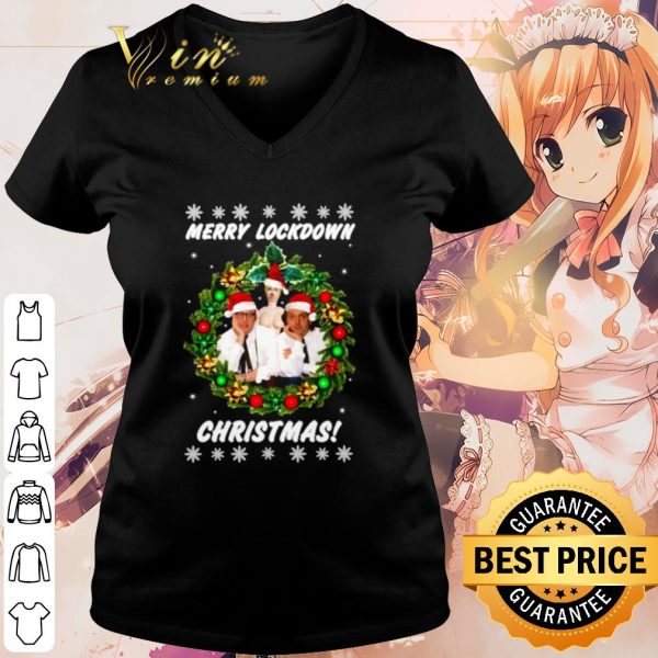 Best Rik Mayall and Ade Edmondson merry lockdown Christmas shirt