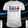 Pretty Peanuts by schulz characters dabbing shirt