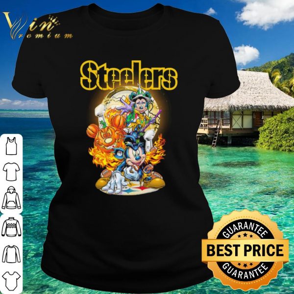 Top Mickey Mouse Pittsburgh Steelers Halloween shirt