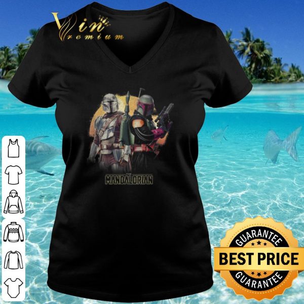 Top The Mandalorian and Boba Fett shirt
