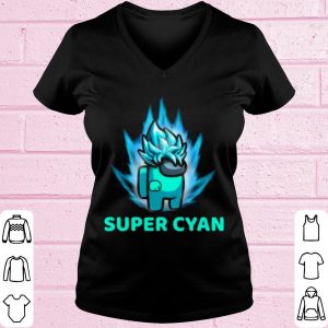 Top Imposter Among Us Super Cyan shirt 1