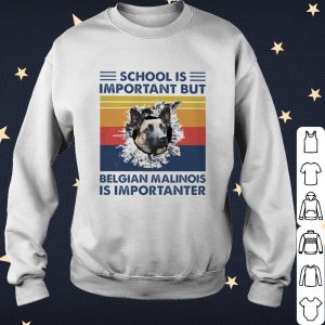 Cool School is important but Belgian Malinois is importanter vintage shirt 2
