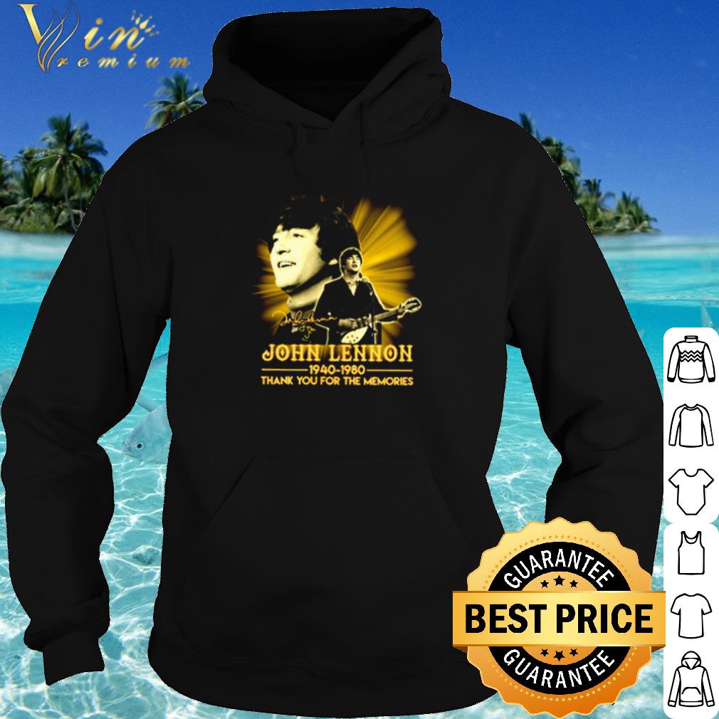 Top John Lennon 1940 1980 thank you for the memories Signature shirt 06b957df top john lennon 1940 1980 thank you for the memories signature shirt 4 - Top John Lennon 1940 1980 thank you for the memories Signature shirt