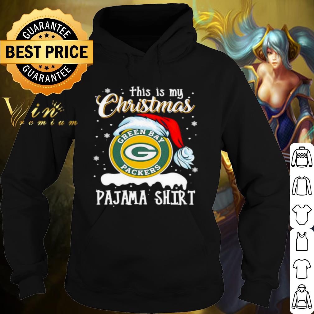 Pretty Green Bay Packers Pajama Hat Santa This Is My Christmas shirt 0b040f08 pretty green bay packers pajama hat santa this is my christmas shirt 4 - Pretty Green Bay Packers Pajama Hat Santa This Is My Christmas shirt