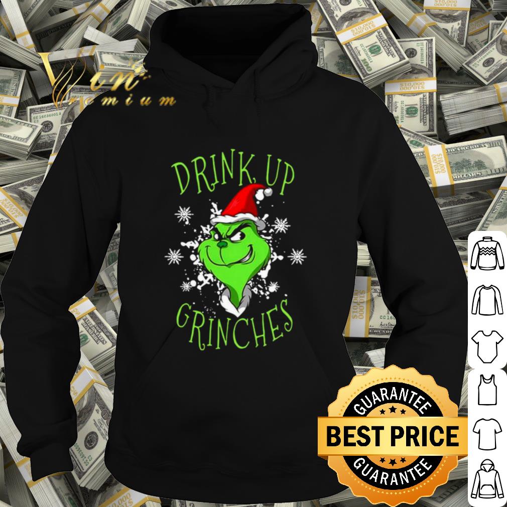 133d4745 pretty the grinch hat santa drink up grinches christmas shirt 4 - Pretty The Grinch Hat Santa Drink Up Grinches Christmas shirt