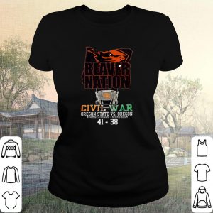 Pretty Beaver Nation Civil War Oregon State Vs Oregon shirt 1