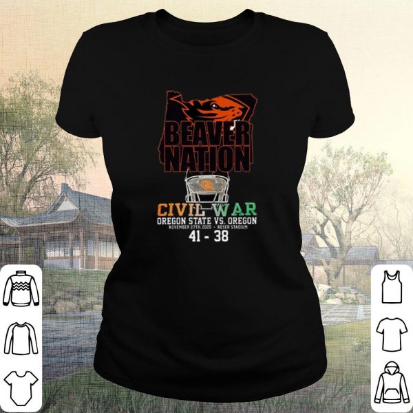 Pretty Beaver Nation Civil War Oregon State Vs Oregon shirt